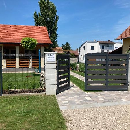 Апартаменты Balati Vendeghaz Балатонмариафюрдё Экстерьер фото